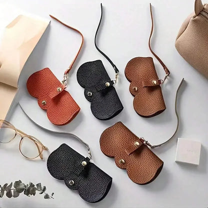 Hanging PU Leather Sunglasses Pouch - Wholesalus