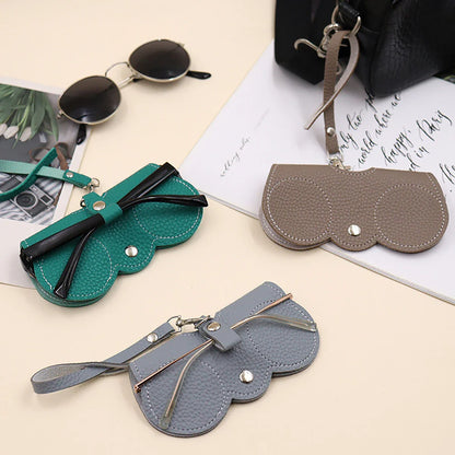 Hanging PU Leather Sunglasses Pouch - Wholesalus