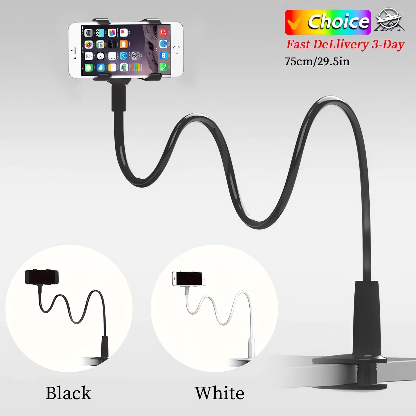 Lazy Bedside Mobile Phone Holder - Wholesalus