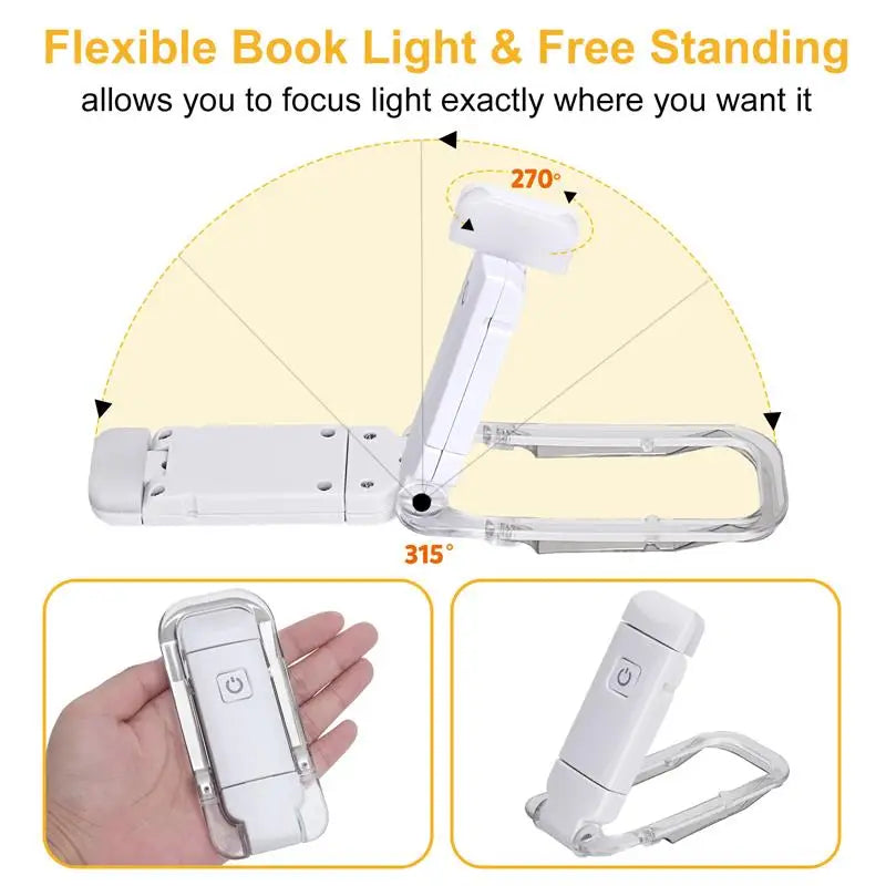 LED USB Rechargeable Reading Light - Wholesalus