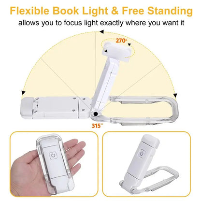 LED USB Rechargeable Reading Light - Wholesalus