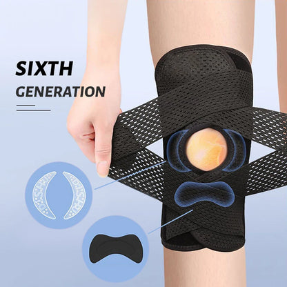 Adjustable Knee Support Brace 1PC - Wholesalus