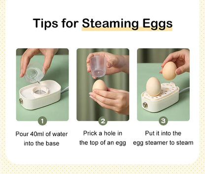 Mini Electric Egg Steamer - Wholesalus