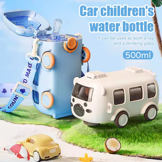 Portable Bus Shape Water Bottle - Wholesalus