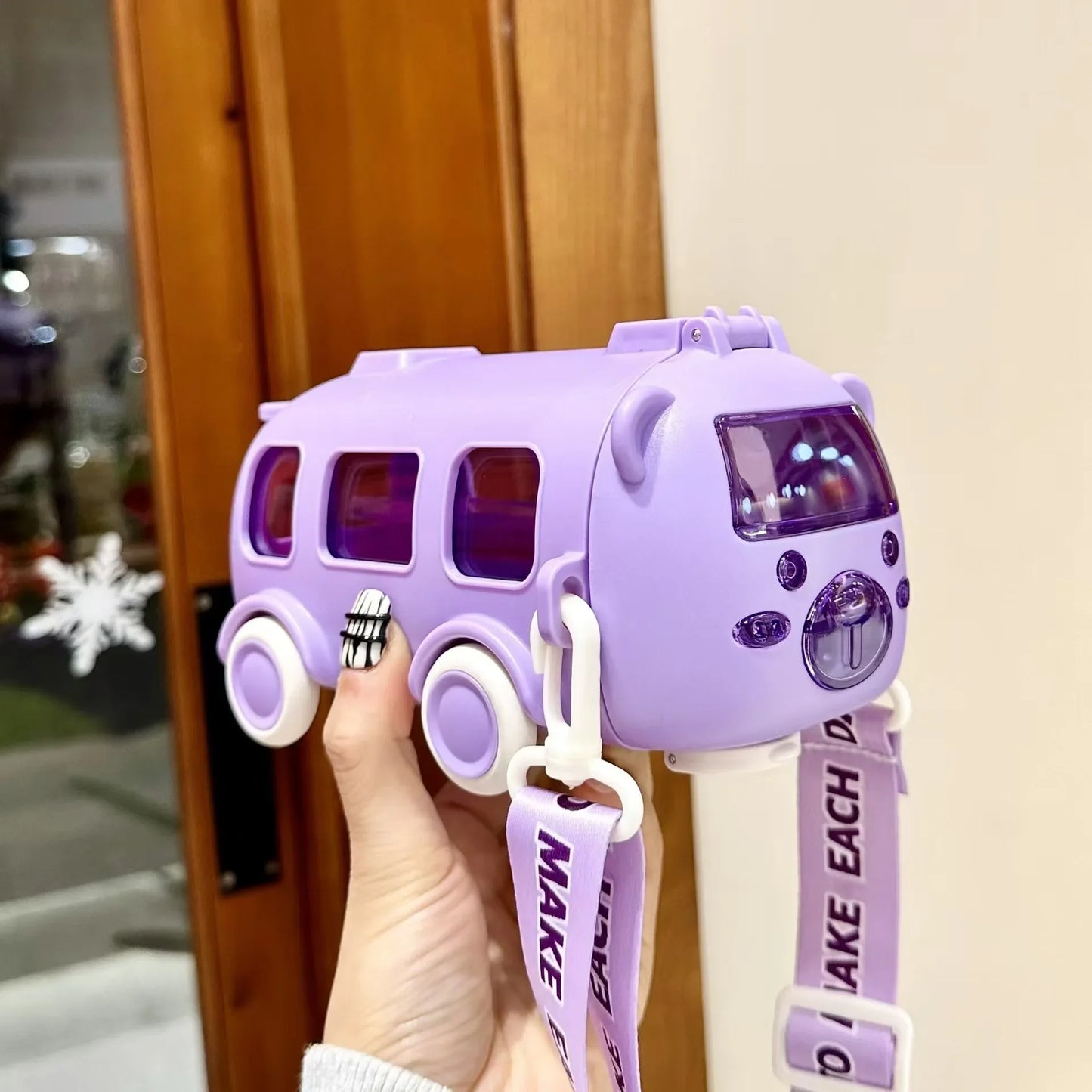 Portable Bus Shape Water Bottle - Wholesalus