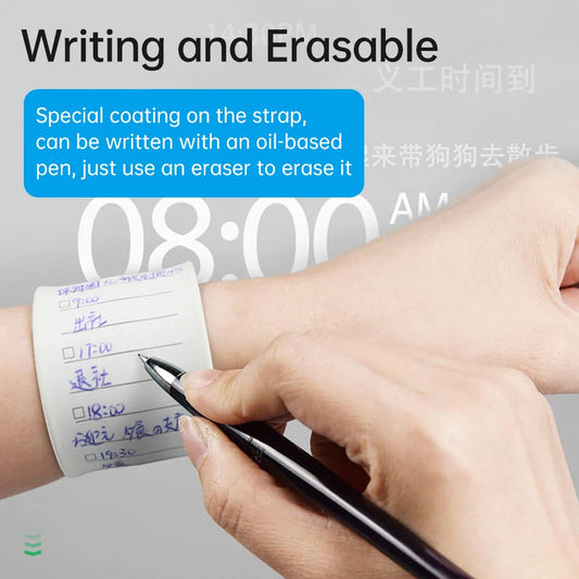 Multi-Functional Silicone Wrist Band Notepad - Wholesalus