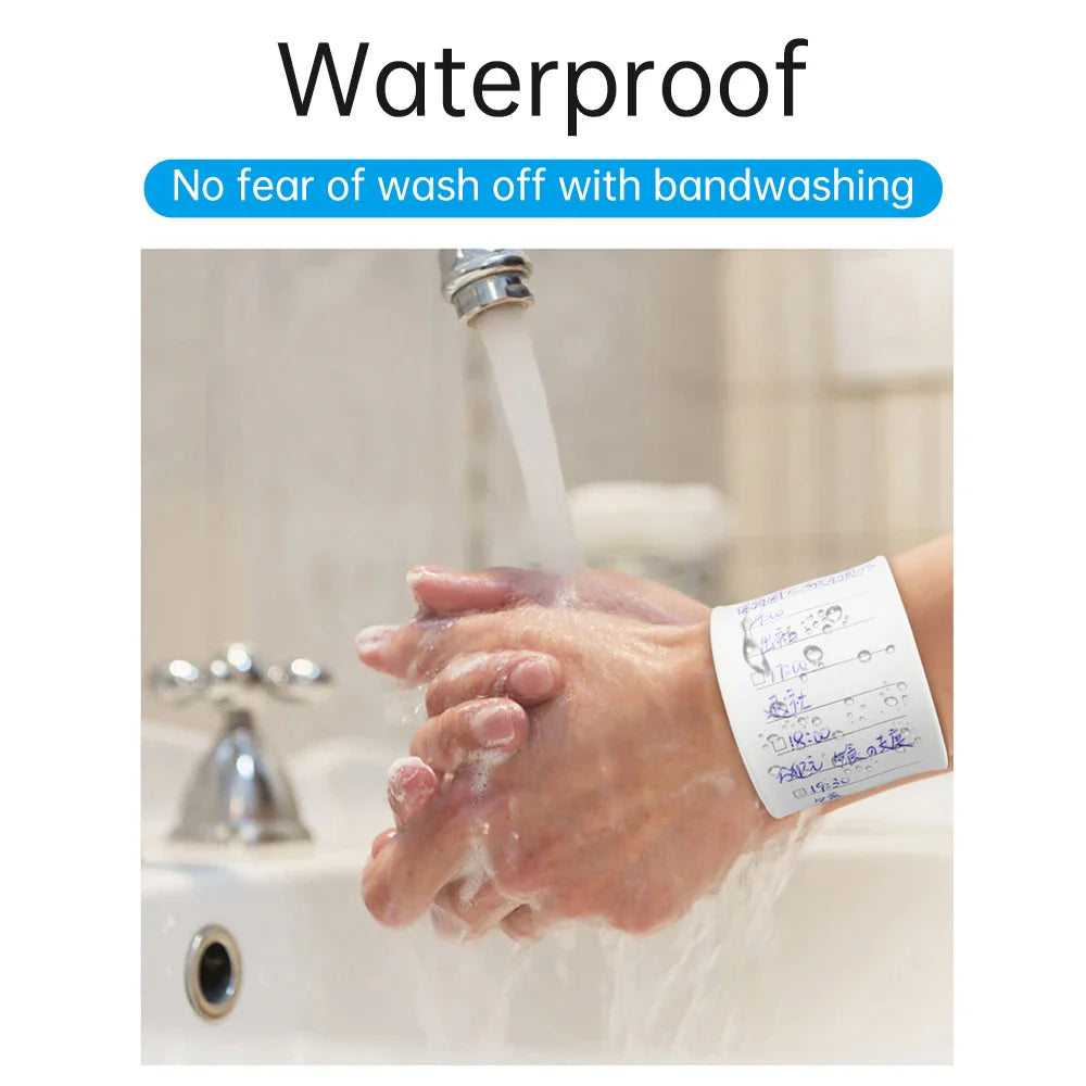 Multi-Functional Silicone Wrist Band Notepad - Wholesalus