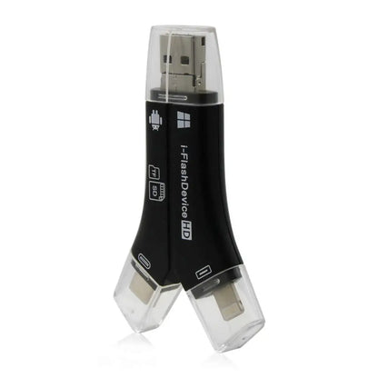 4 In 1 Flash Drive Card Reader - Wholesalus