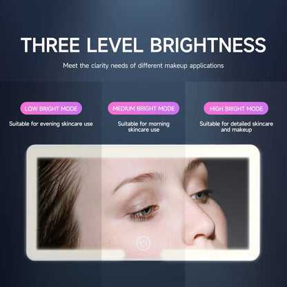 Universal Rechargeable Car Sun Visor LED Mirror - Wholesalus