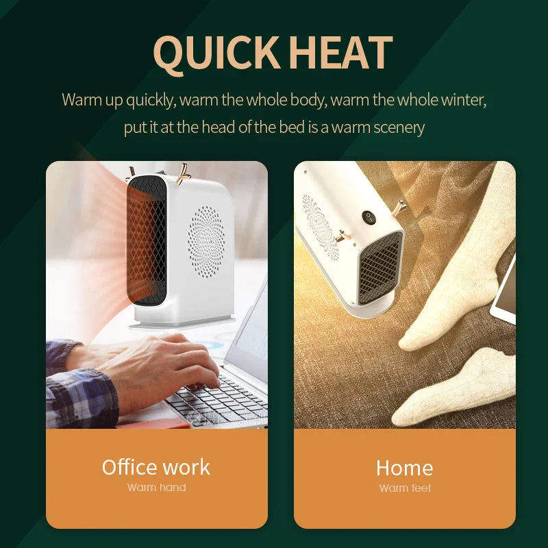 Desktop Electric Mini Heater - Wholesalus
