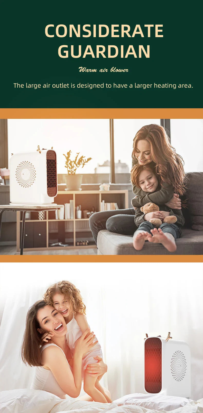 Desktop Electric Mini Heater - Wholesalus