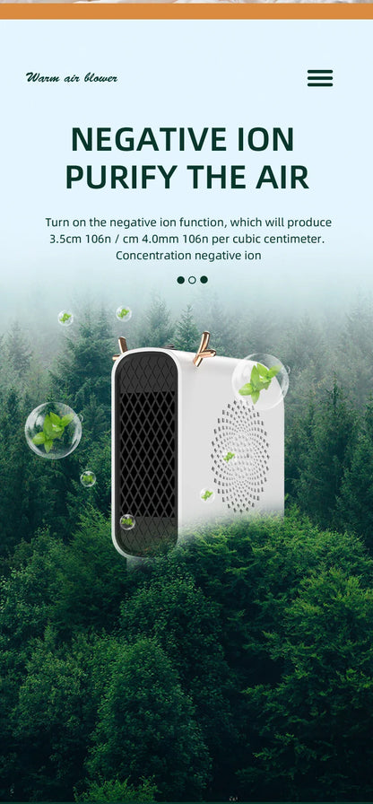 Desktop Electric Mini Heater - Wholesalus