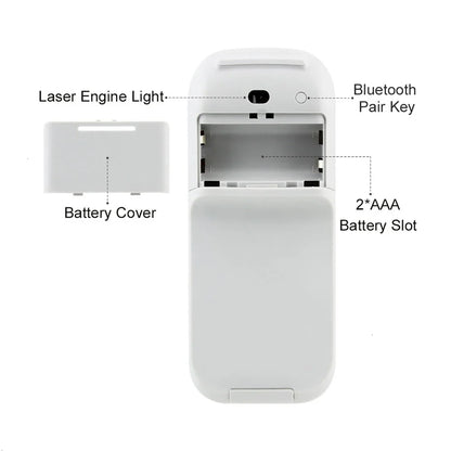 Wireless Ergonomic Arc Touch Mouse - Wholesalus