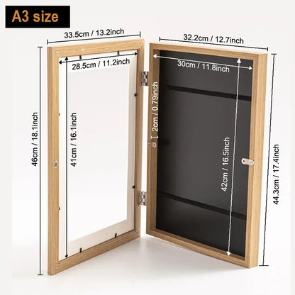 Wall Magnetic Display Frame - Wholesalus