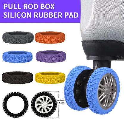 Trolley Suitcase Wheels Protection Cover 8PCS - Wholesalus