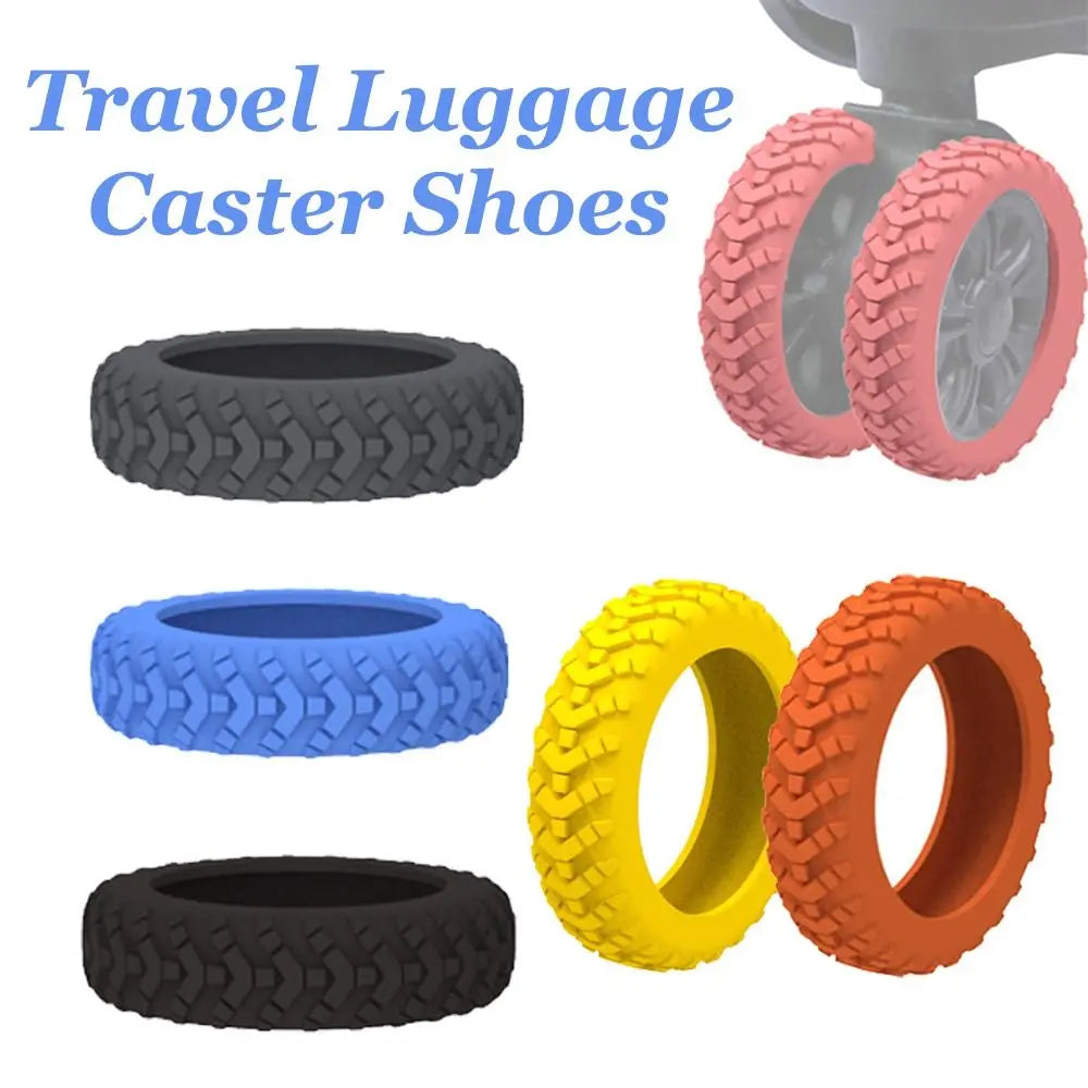 Trolley Suitcase Wheels Protection Cover 8PCS - Wholesalus
