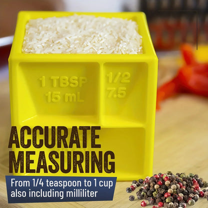 Multi Measuring Cube Cup - Wholesalus