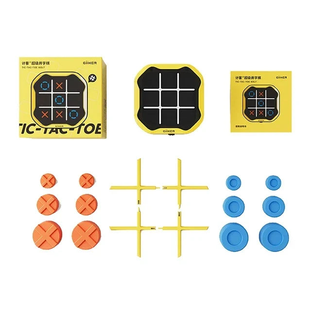 Portable Super TIC-TAC-TOE Puzzle Game - Wholesalus