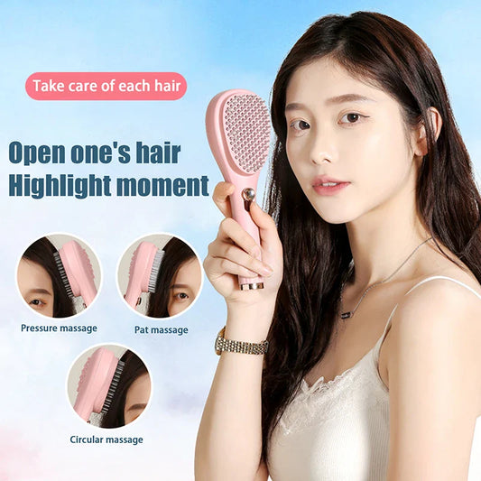 Retractable Self Cleaning Comb - Wholesalus