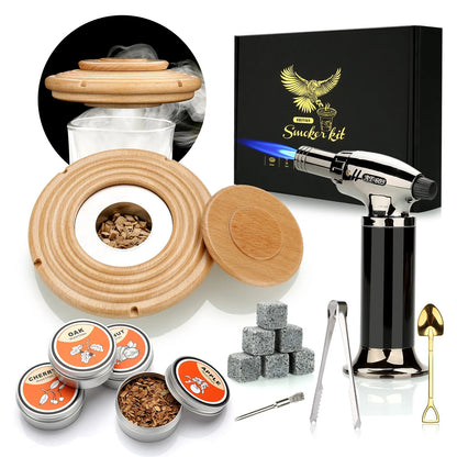 Cocktail Smoker Kit With Torch - Wholesalus
