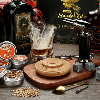 Cocktail Smoker Kit With Torch - Wholesalus
