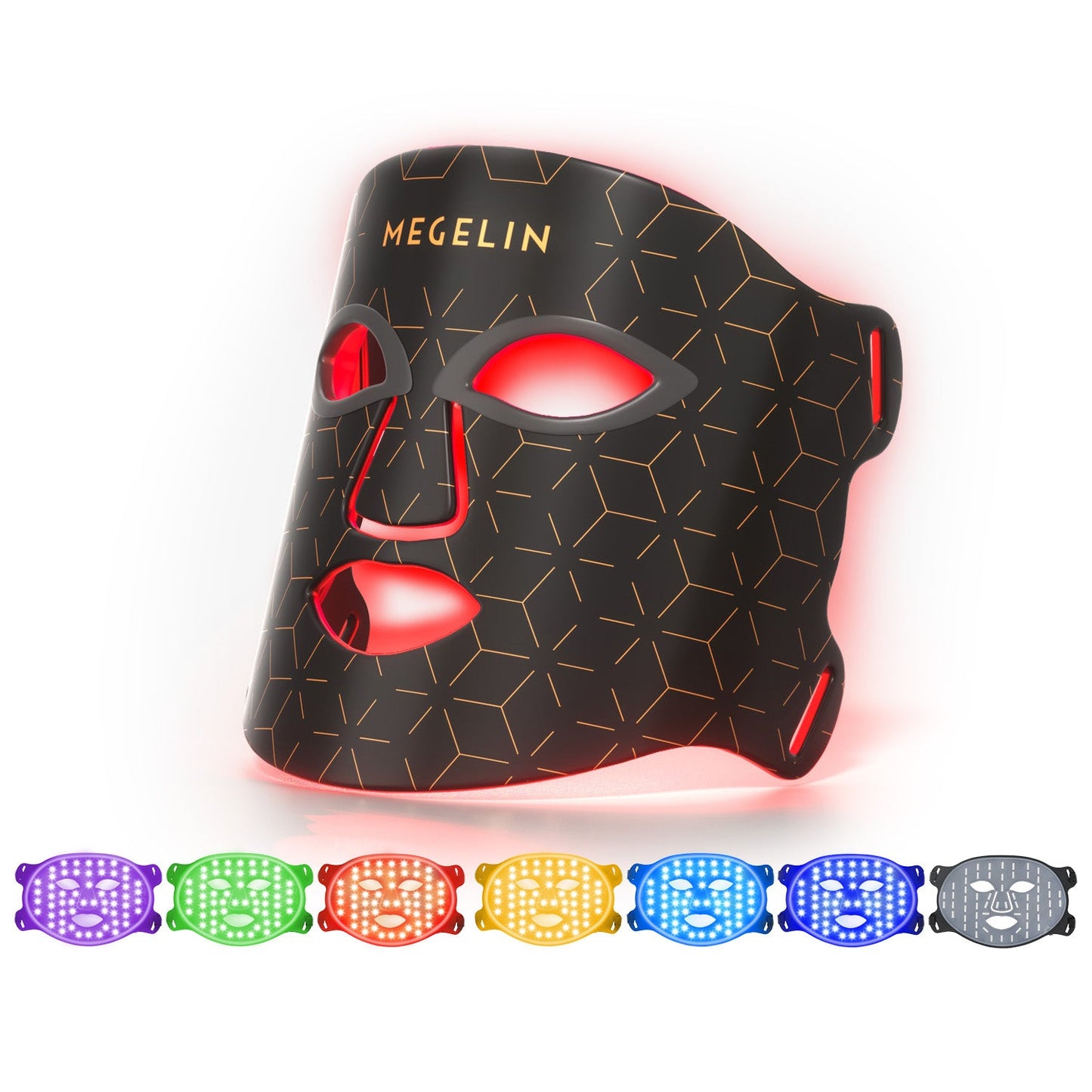 Megelin LED Light Therapy Face Mask - Megelin