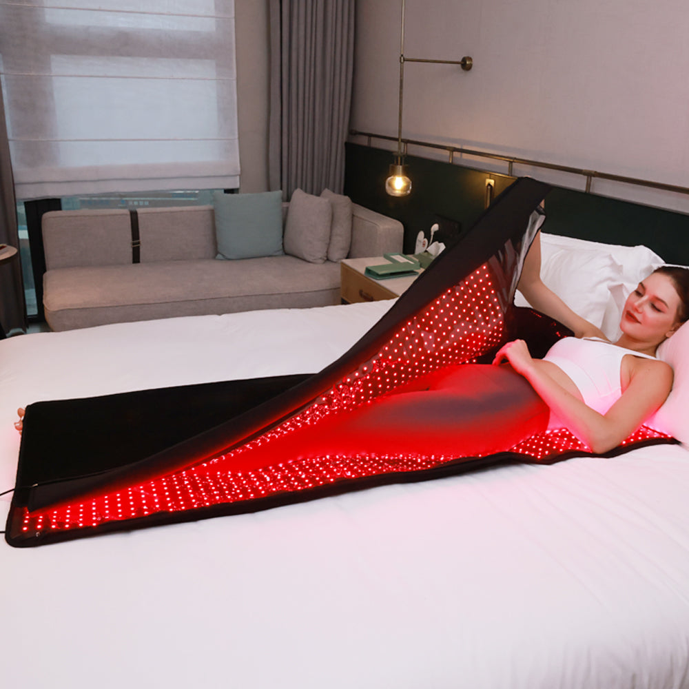 Megelin Red and Near-Infrared Light Therapy Mat for Whole Body