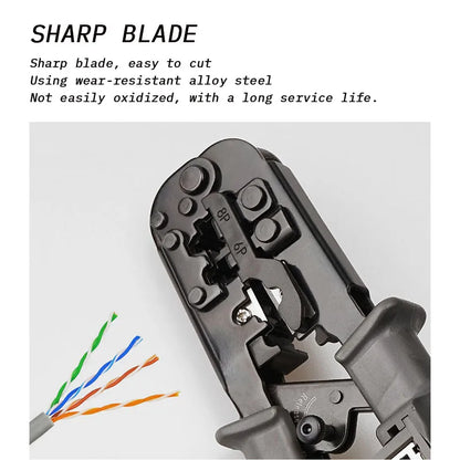 2 in 1 Network Cable Tester Crimping Tool - Wholesalus