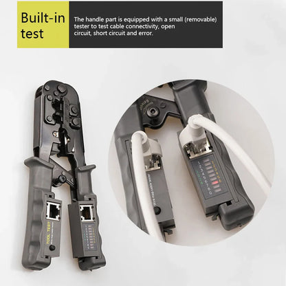 2 in 1 Network Cable Tester Crimping Tool - Wholesalus