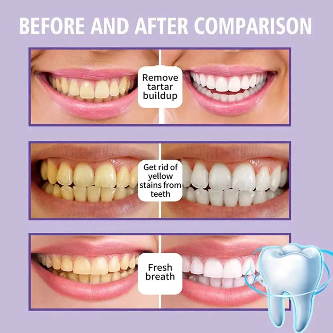LuminousSmile Purple Toothpaste - Wholesalus