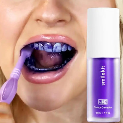 LuminousSmile Purple Toothpaste - Wholesalus