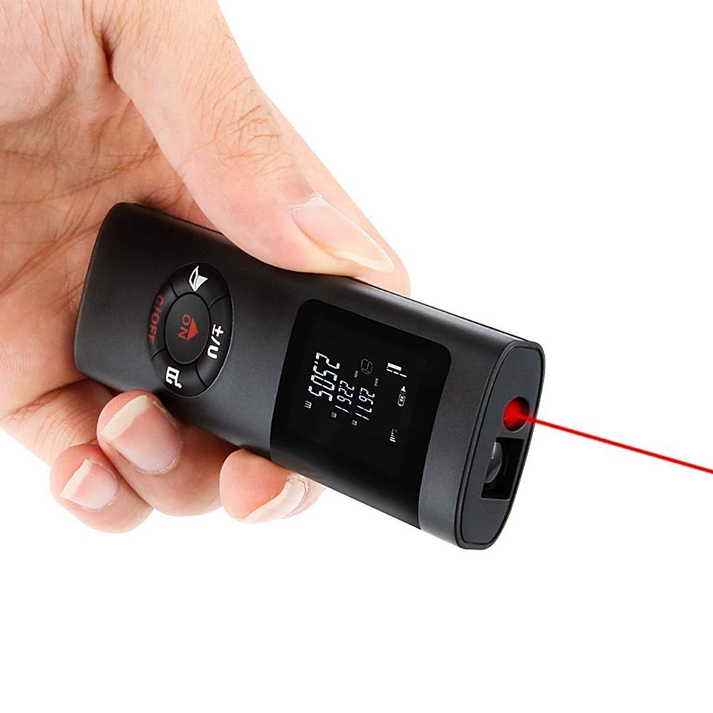 USB Rechargeable Mini Laser Range Finder