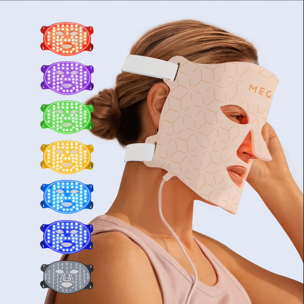 Megelin LED Light Therapy Face Mask - Megelin