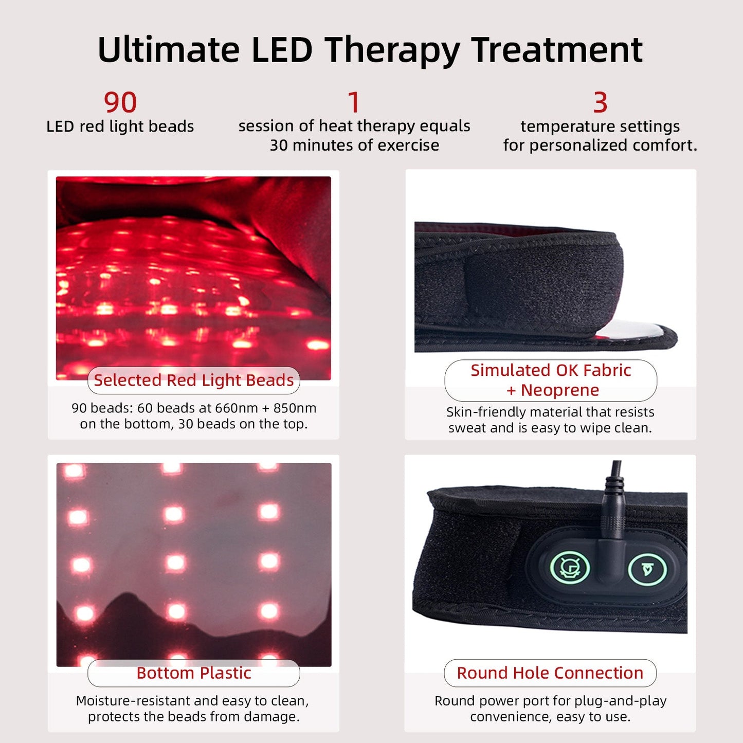 Megelin Red Light Therapy Shoes