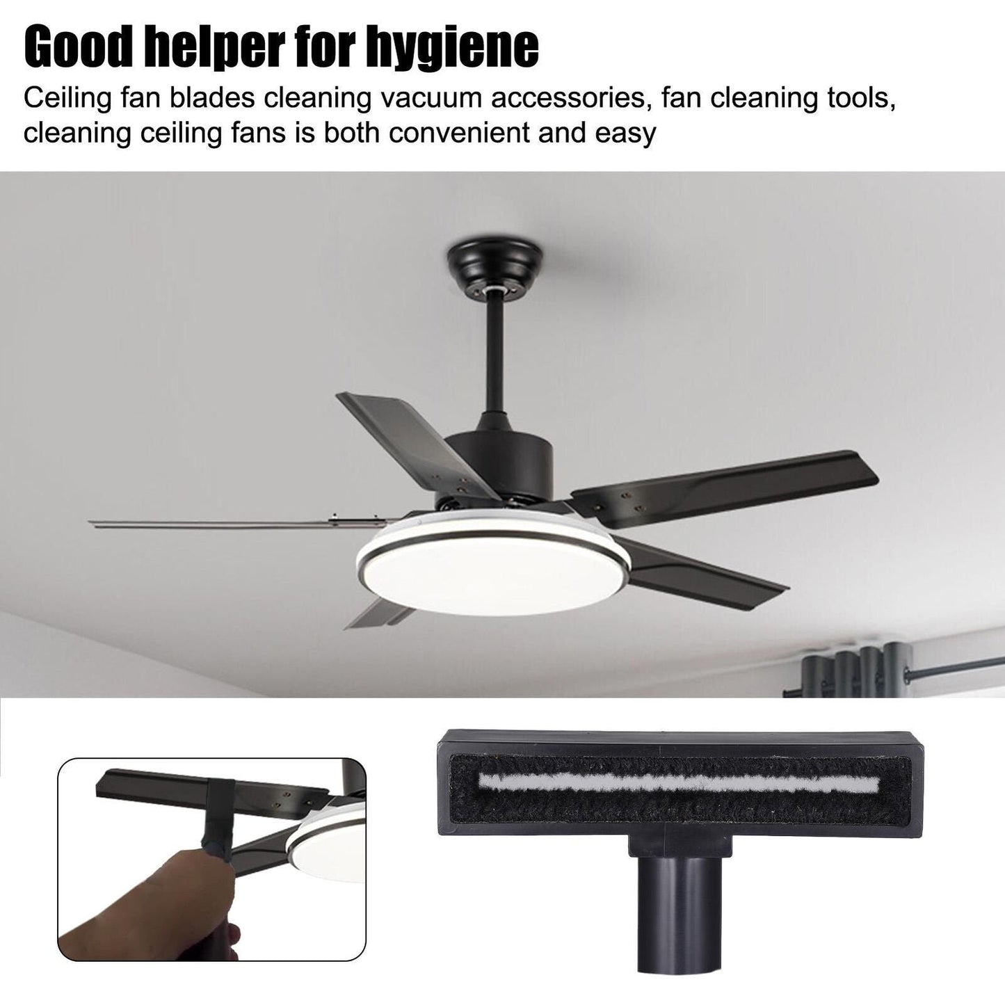 Ceiling Fan Vacuum Attachment