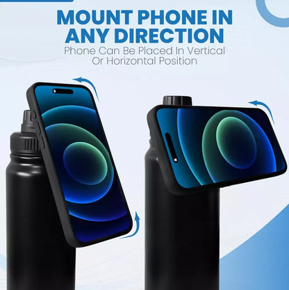 Insulated Water Bottle Magnetic Phone Holder - Wholesalus