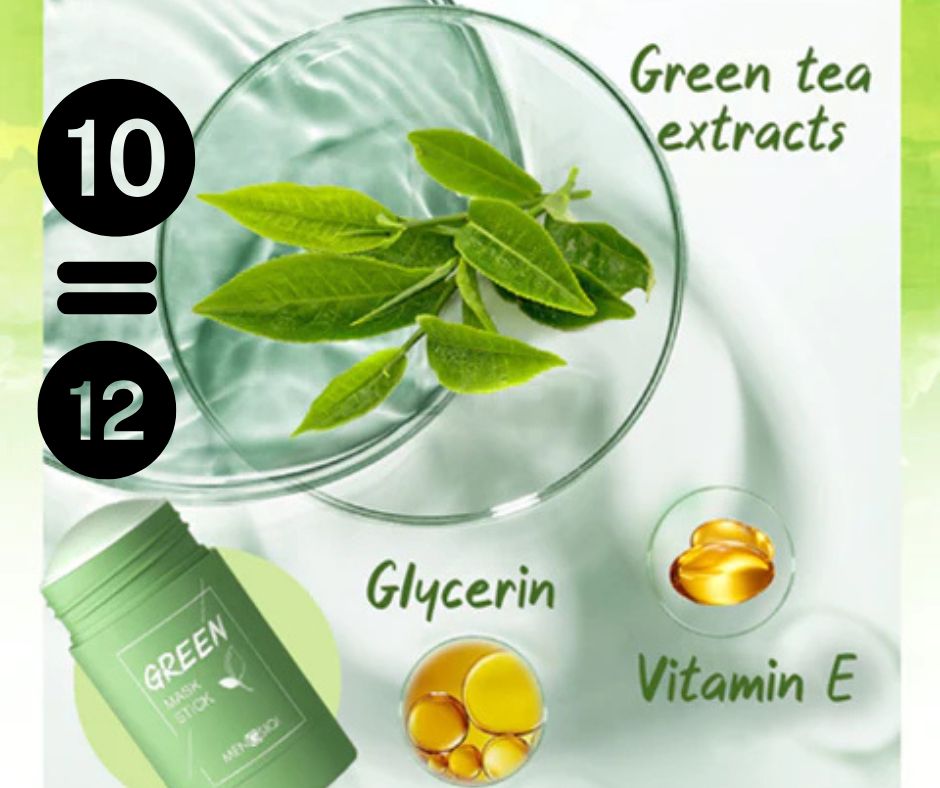 The Original TeaGlow™ - Deep Cleanse Green Tea Mask (100% Natural) - Wholesalus