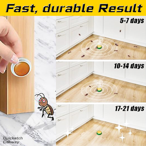 The Original QuicKatch™  - Cockroach Bait Gel Station - Wholesalus