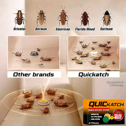 The Original QuicKatch™  - Cockroach Bait Gel Station - Wholesalus