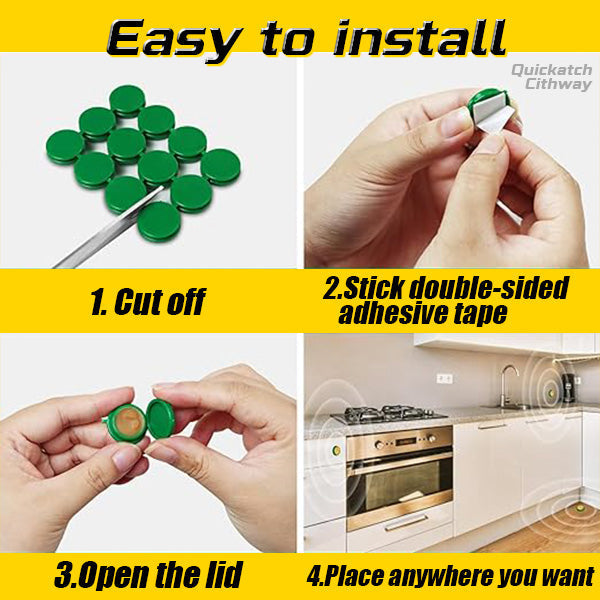 The Original QuicKatch™  - Cockroach Bait Gel Station - Wholesalus