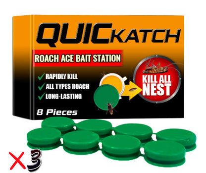 The QuicKatch™   Cockroach Bait Station - Wholesalus