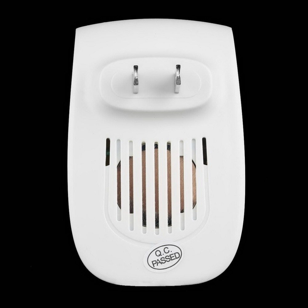 Electronic Ultrasonic Healthy Rechargeble Anti Mosquito Insect Pest Reject Mouse Repellent Repeller Practical Home EUUS Plug - Wholesalus
