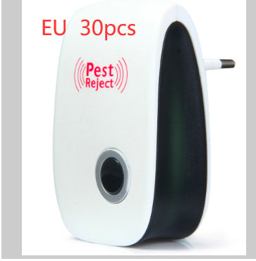 Electronic Ultrasonic Healthy Rechargeble Anti Mosquito Insect Pest Reject Mouse Repellent Repeller Practical Home EUUS Plug - Wholesalus