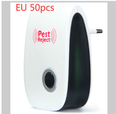 Electronic Ultrasonic Healthy Rechargeble Anti Mosquito Insect Pest Reject Mouse Repellent Repeller Practical Home EUUS Plug - Wholesalus