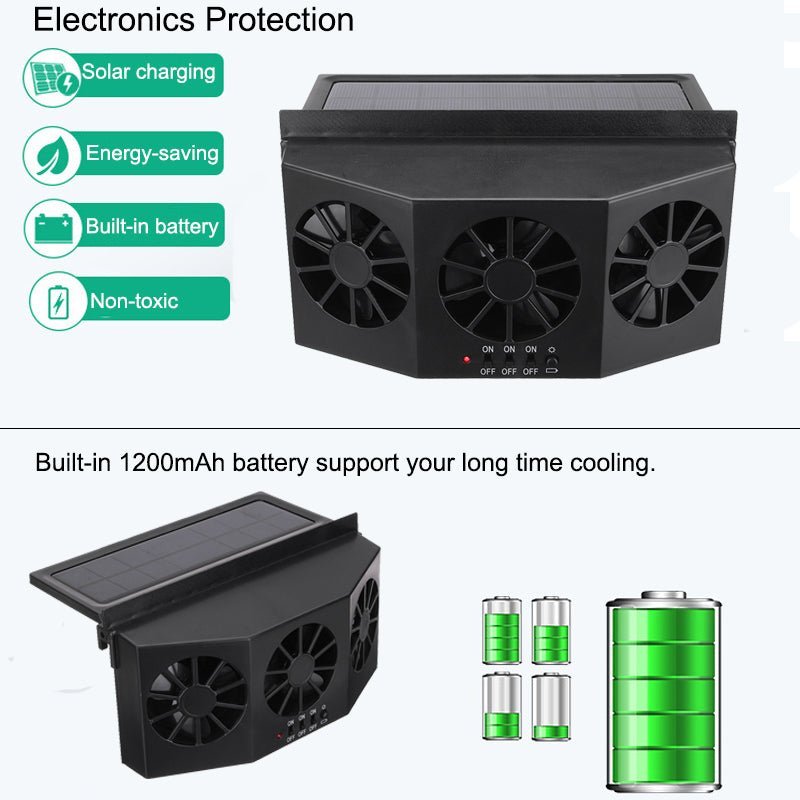 SolarAC ™ - Auto Air Ventilating Fan