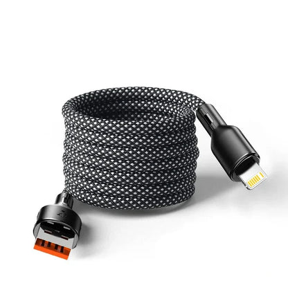 Magnetic Retractable Fast Charging Data Cable - Wholesalus